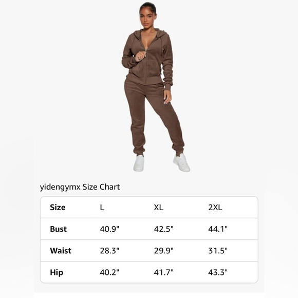 Brown Women's Tracksuit Set - Picture 7 of 7